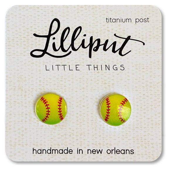 SOFTBALL EARRINGS