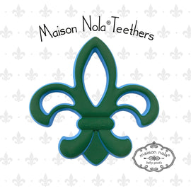 Green Wave Silicone Teether