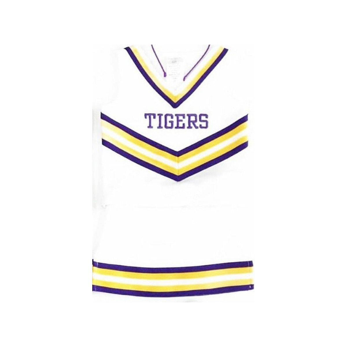 LSU WHITE CHEER UNIFORM